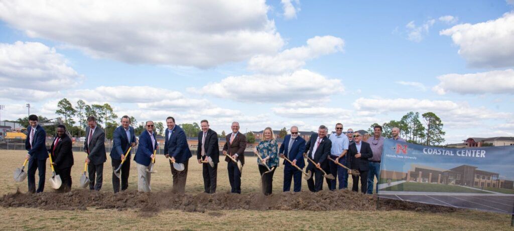 Coastal Center at Nicholls University groundbreaking ceremony